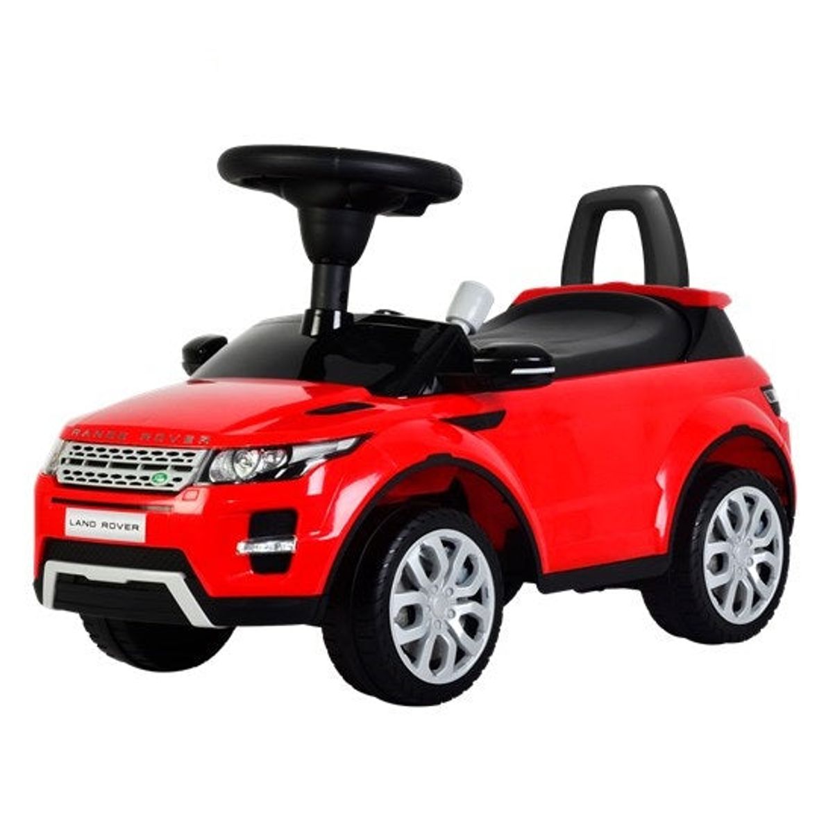 Nordic Play - Gåbil Land Rover Evoquve licens Speed rød, fra 2 år