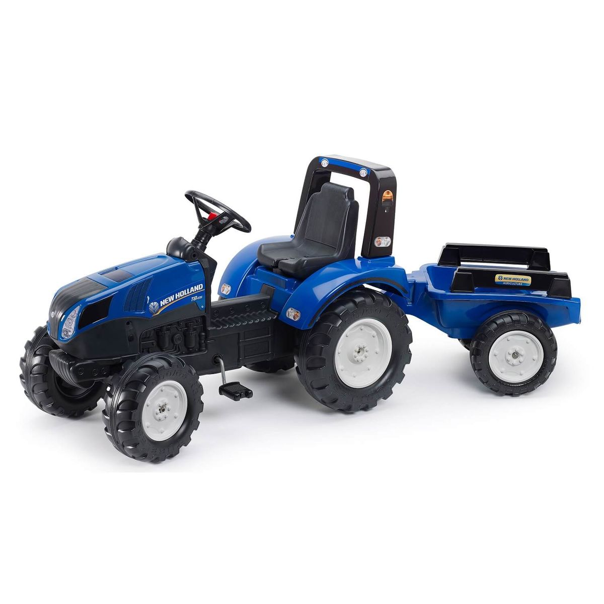 Falk - Traktor med vogn, New Holland 3-7 år