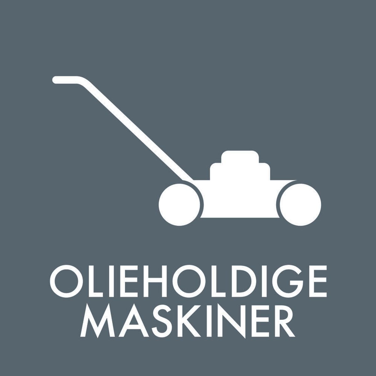 Affaldssortering - Olieholdige Maskiner