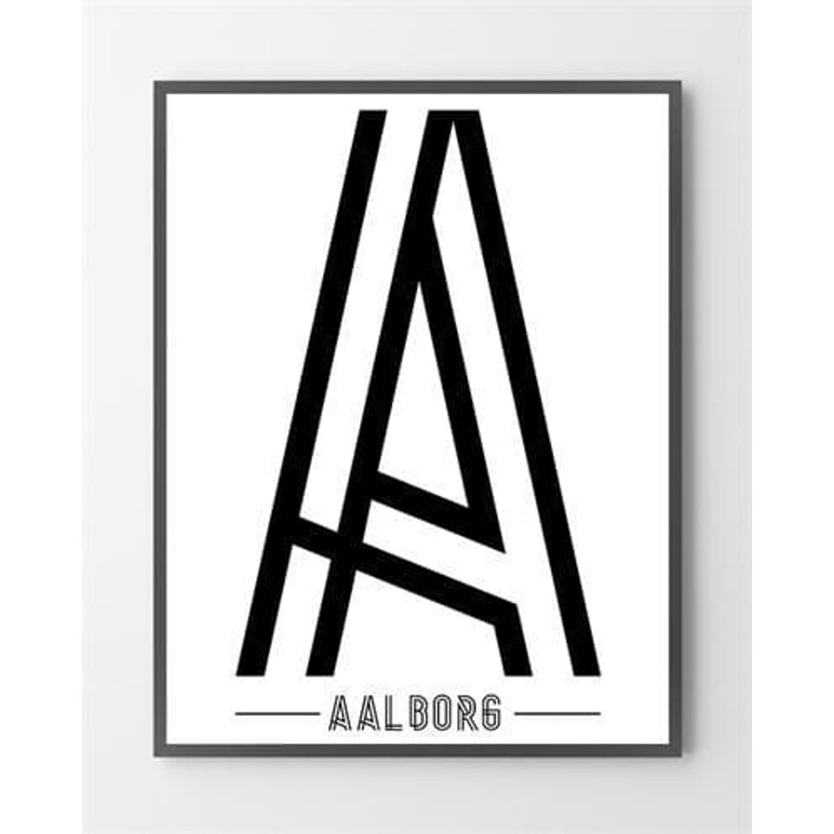 Aalborg - plakat - 50x70 cm.