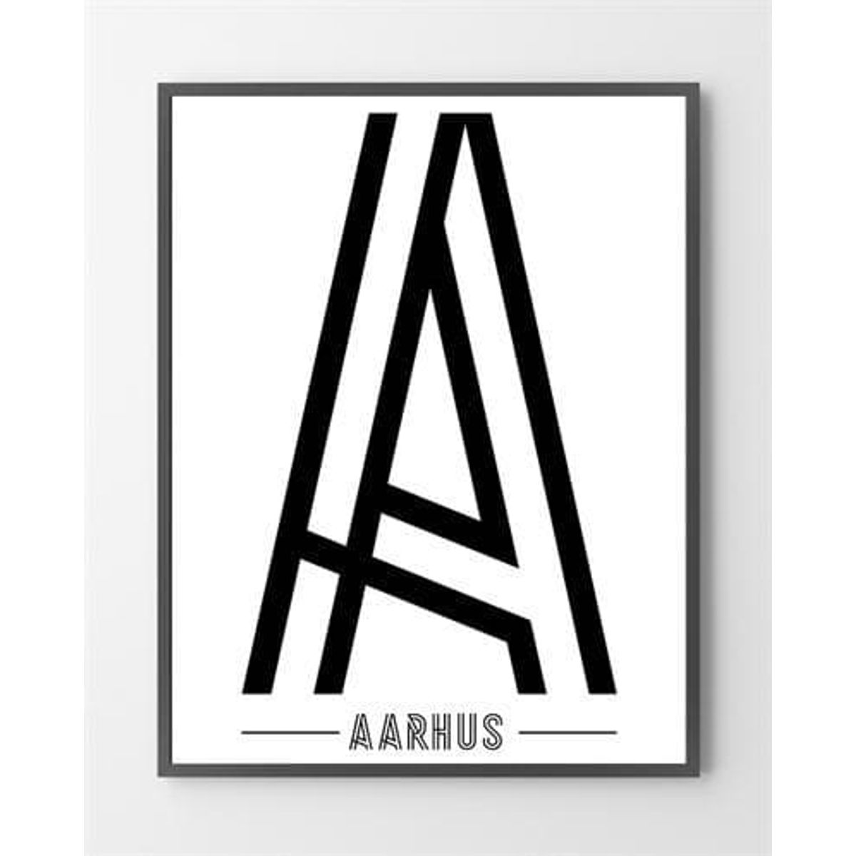 Århus - Plakat - 50x70 cm.