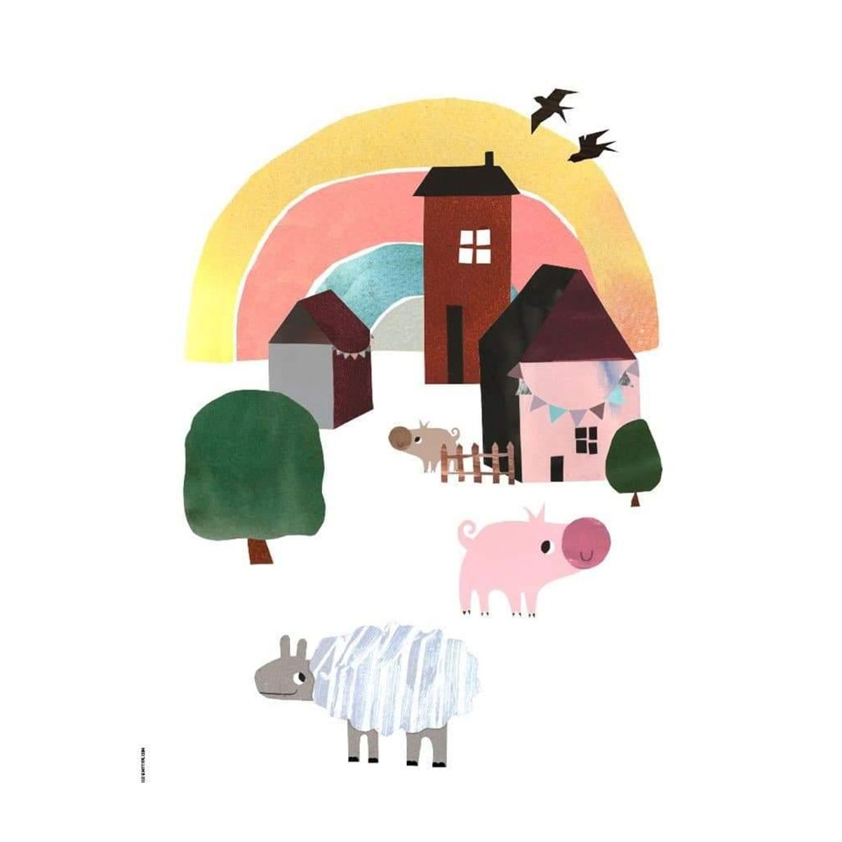 Cosy Village Life A5