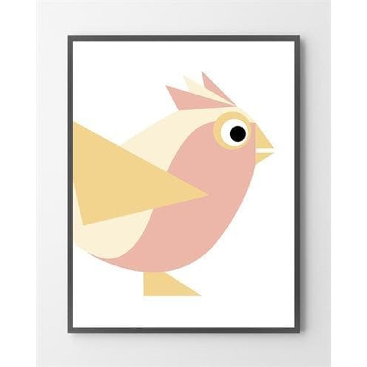 Grafisk plakat - Birdy Dus - 30x40 cm.