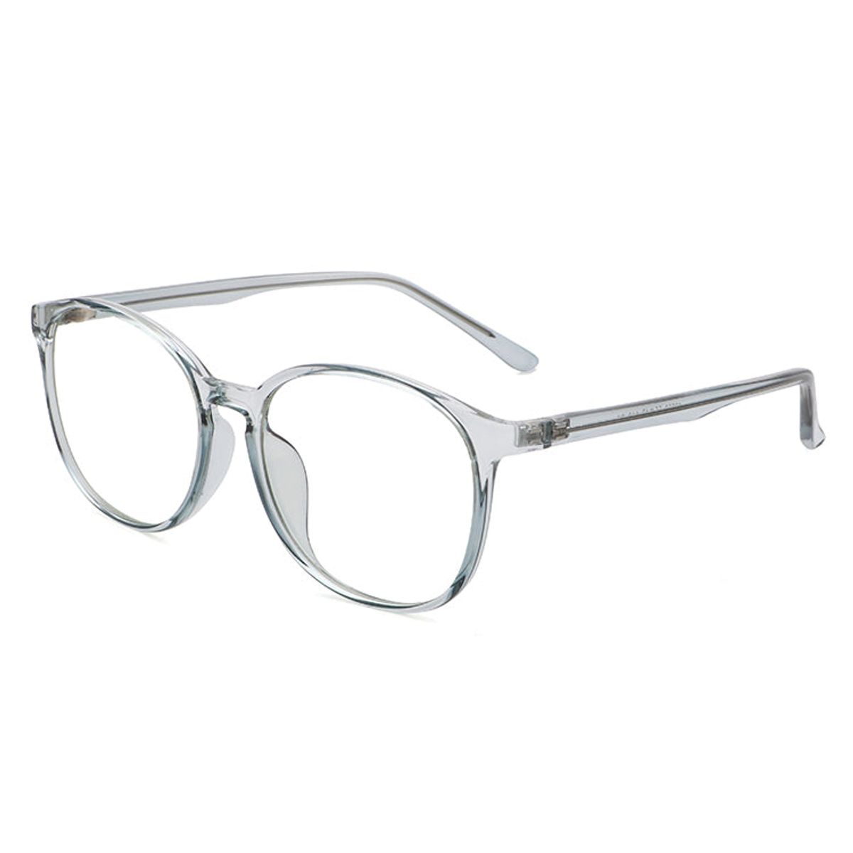 Sky Blue Light Brille - Petroleum Transparent - Normal