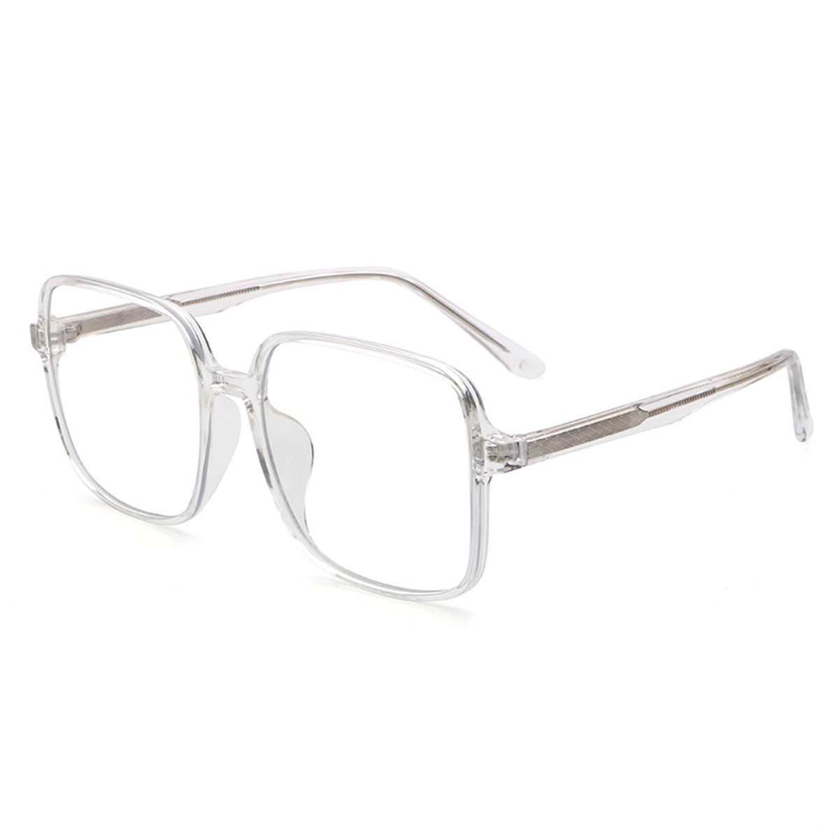 Square Blue Light Brille - Transparent - Preloved (som ny)