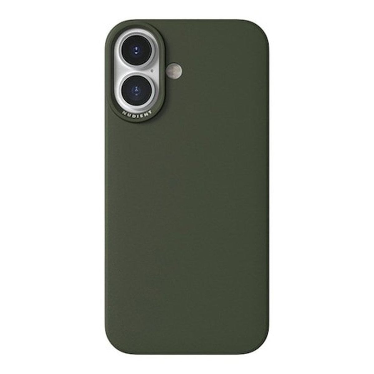 Nudient Thin iPhone 16 MagSafe Cover, Pine Green