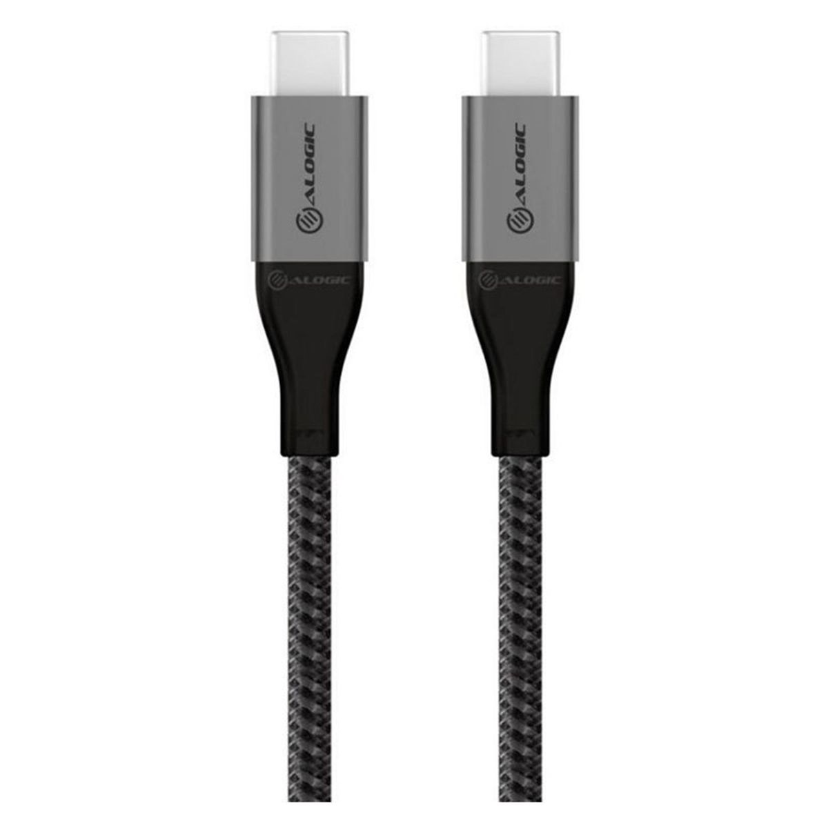 Alogic Ultra USB-C til USB-C 100W PD 3m kabel, Space Grey