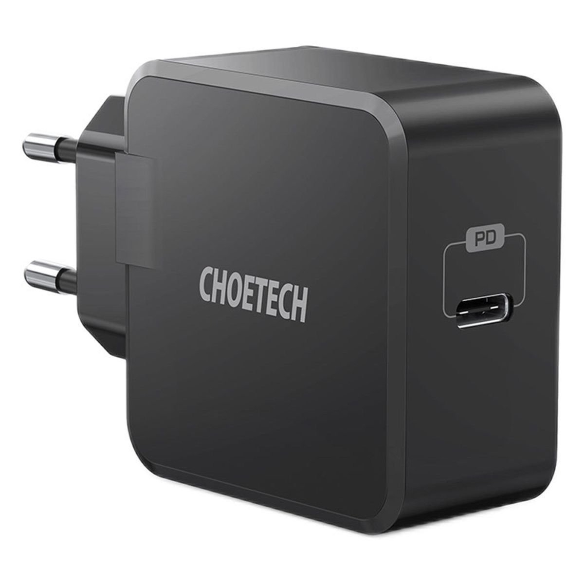 Choetech 30W USB-C PD Oplader, Sort