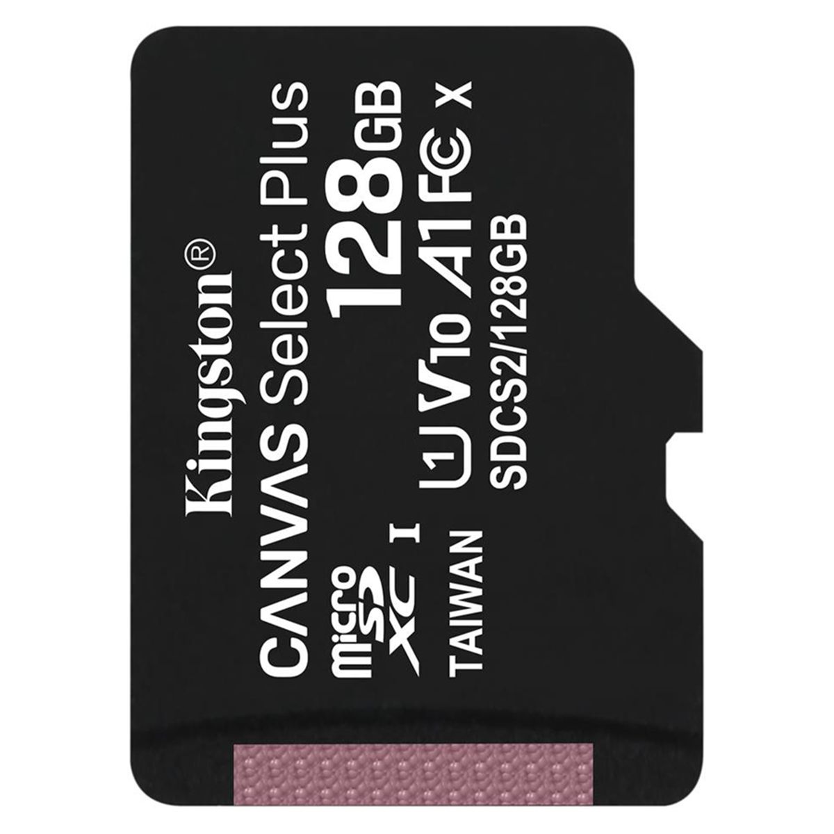 Kingston 128GB MicroSD Kort 100 Mb/S