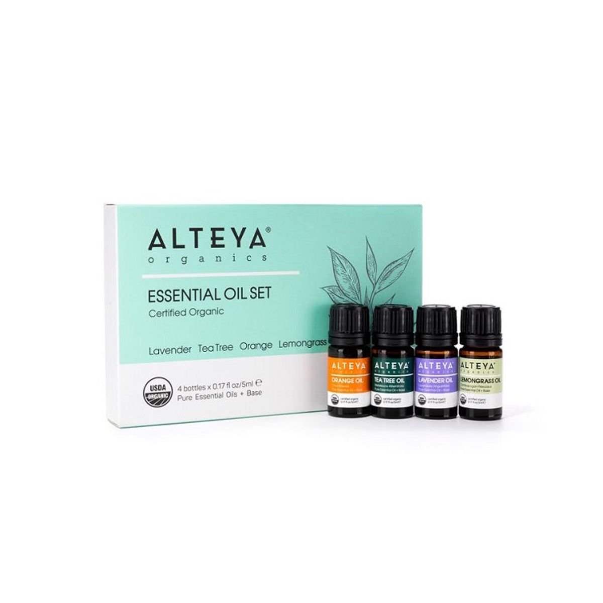 Alteya Organics - Økologisk essentielle olier gaveæske, Pure Gratitude