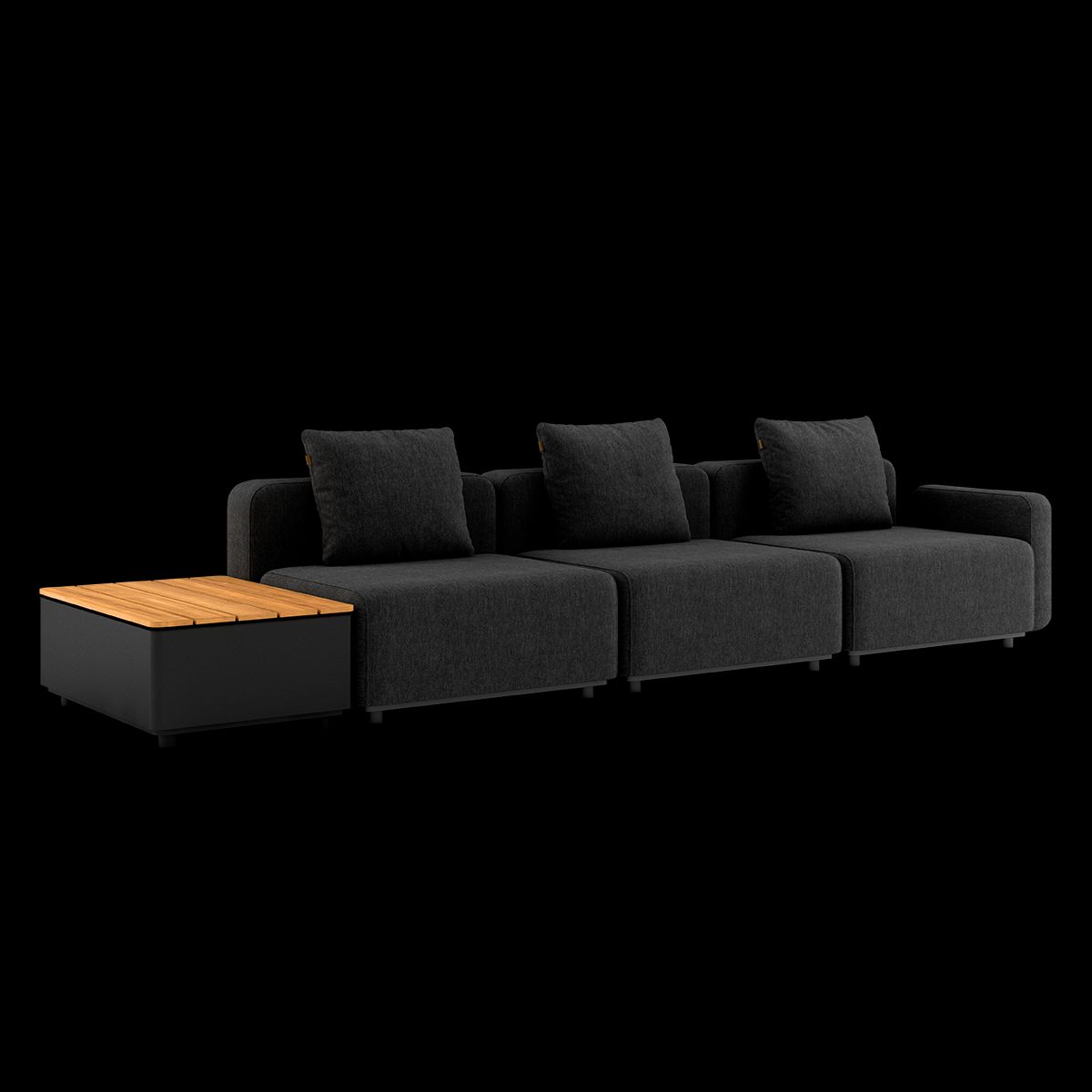 Cobana Lounge Sofa - 4 seater w/ Patio Storage Table