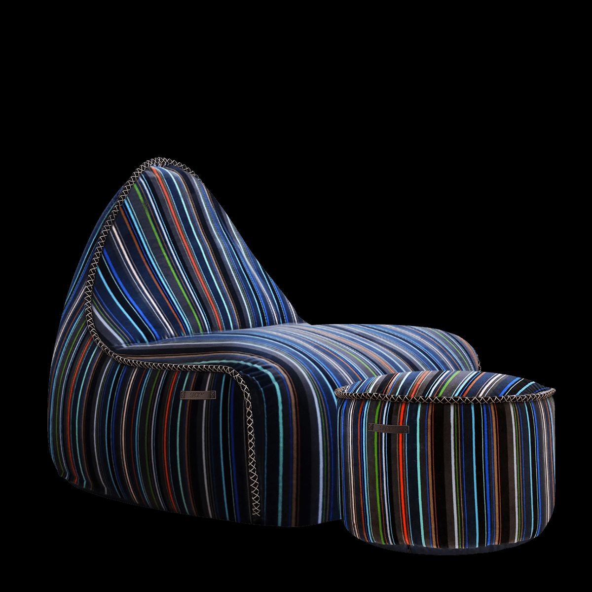 Lounge Chair & Pouf Paul Smith - Limited Edition