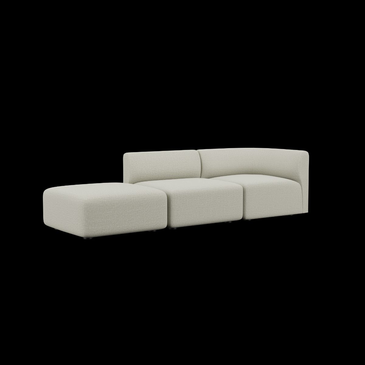 Fjord Sofa - 2 seater w/ open end