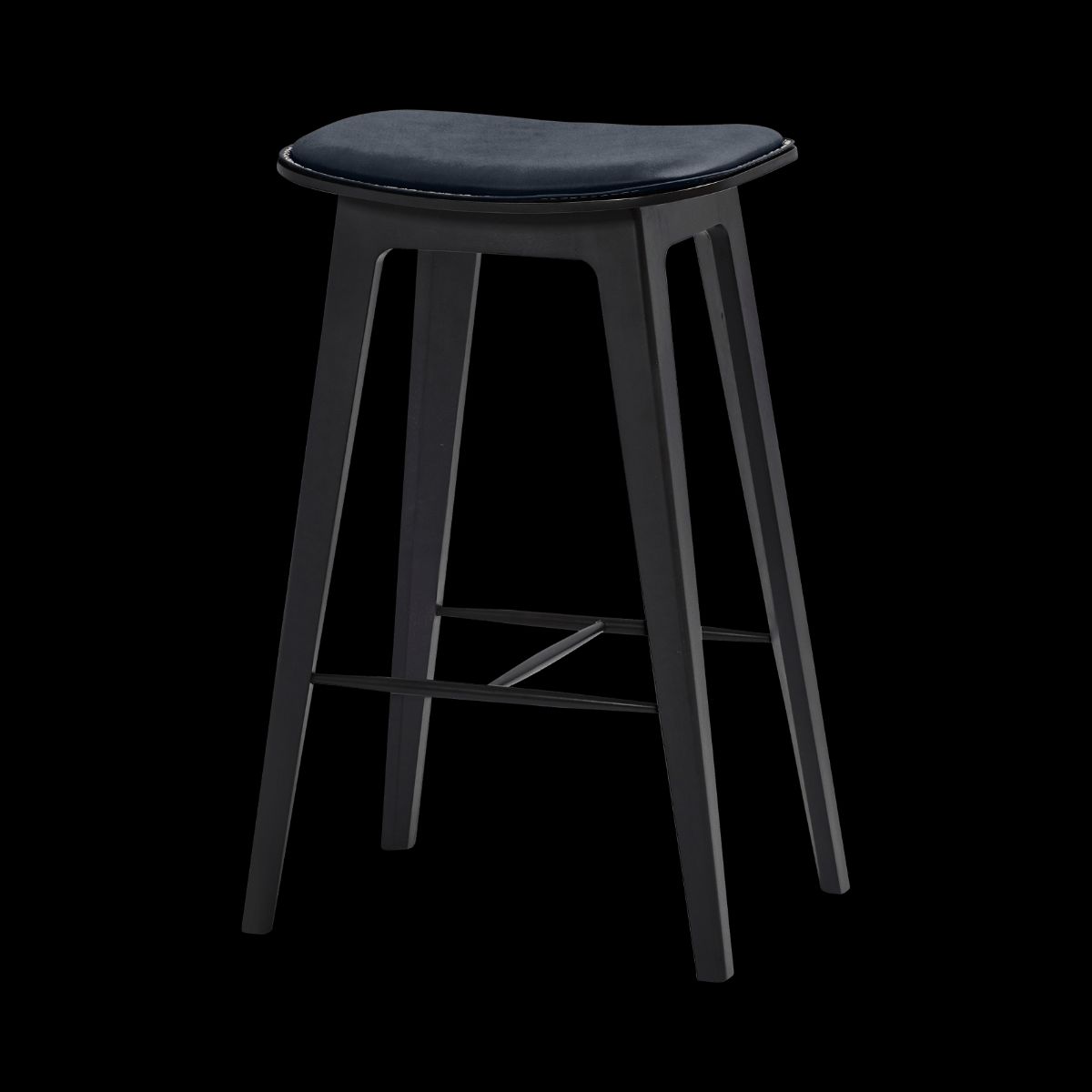 Nordic Bar Stool - Beech with stitches (2. sortering)