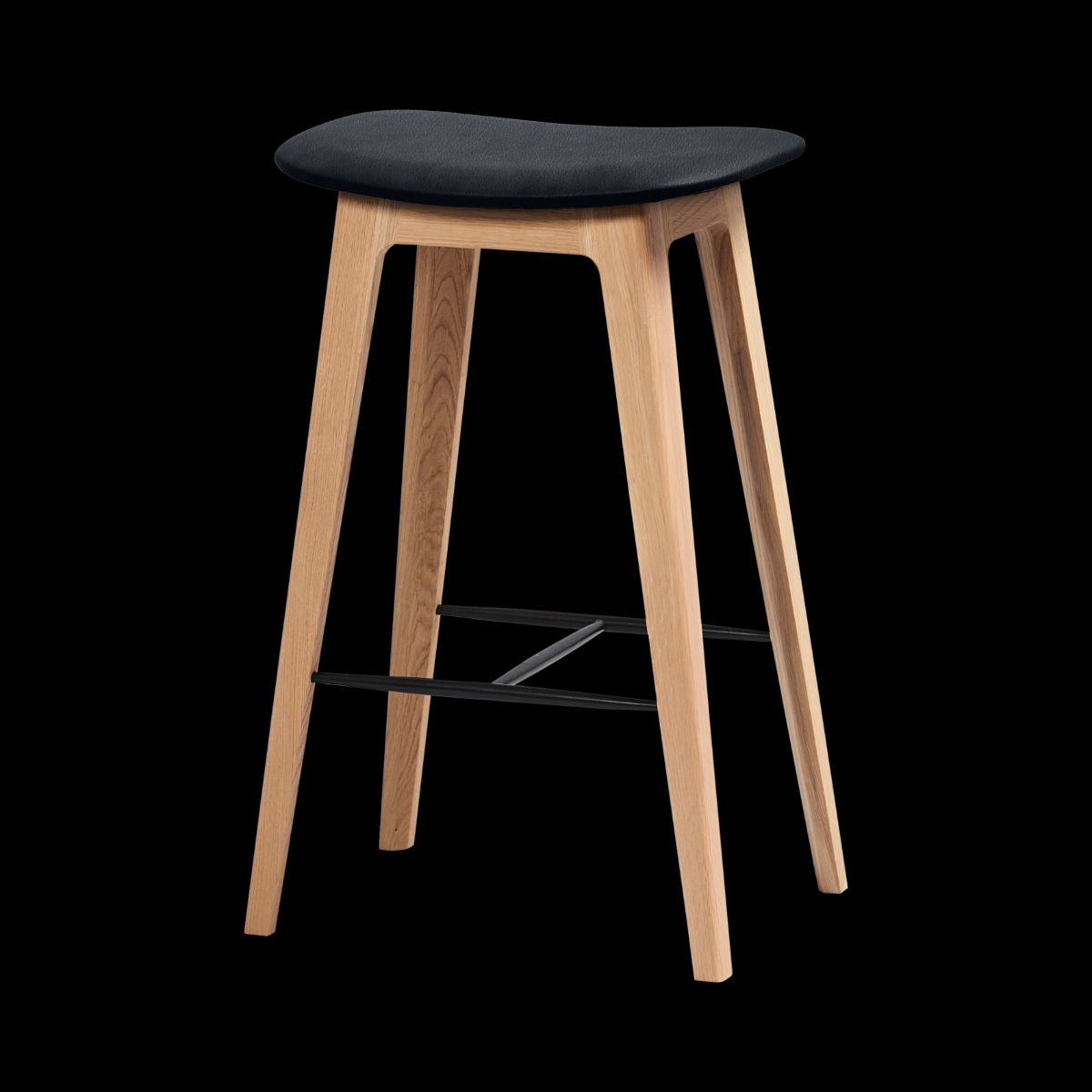 Nordic Bar Stool - Oak