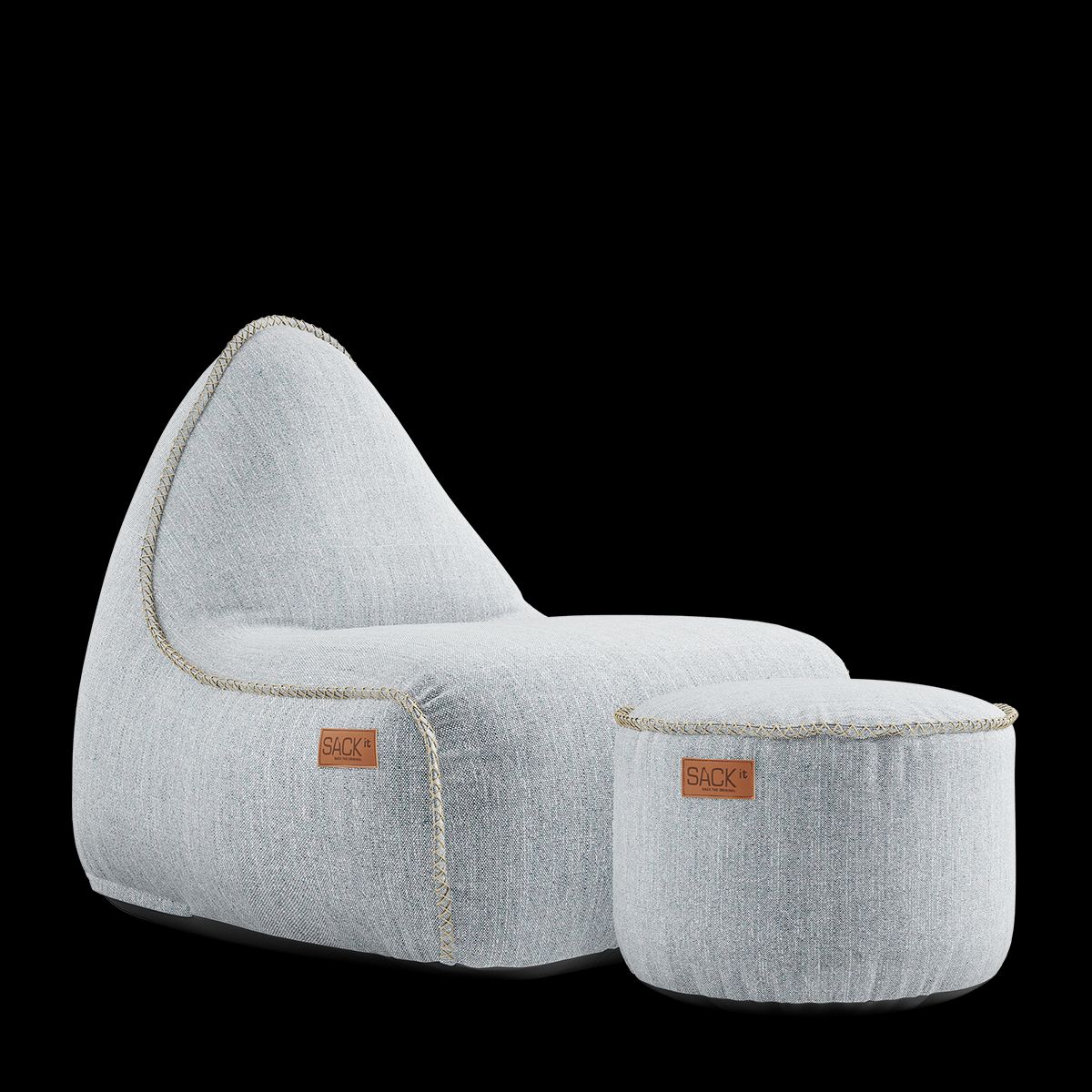 Cobana Lounge Chair & Pouf