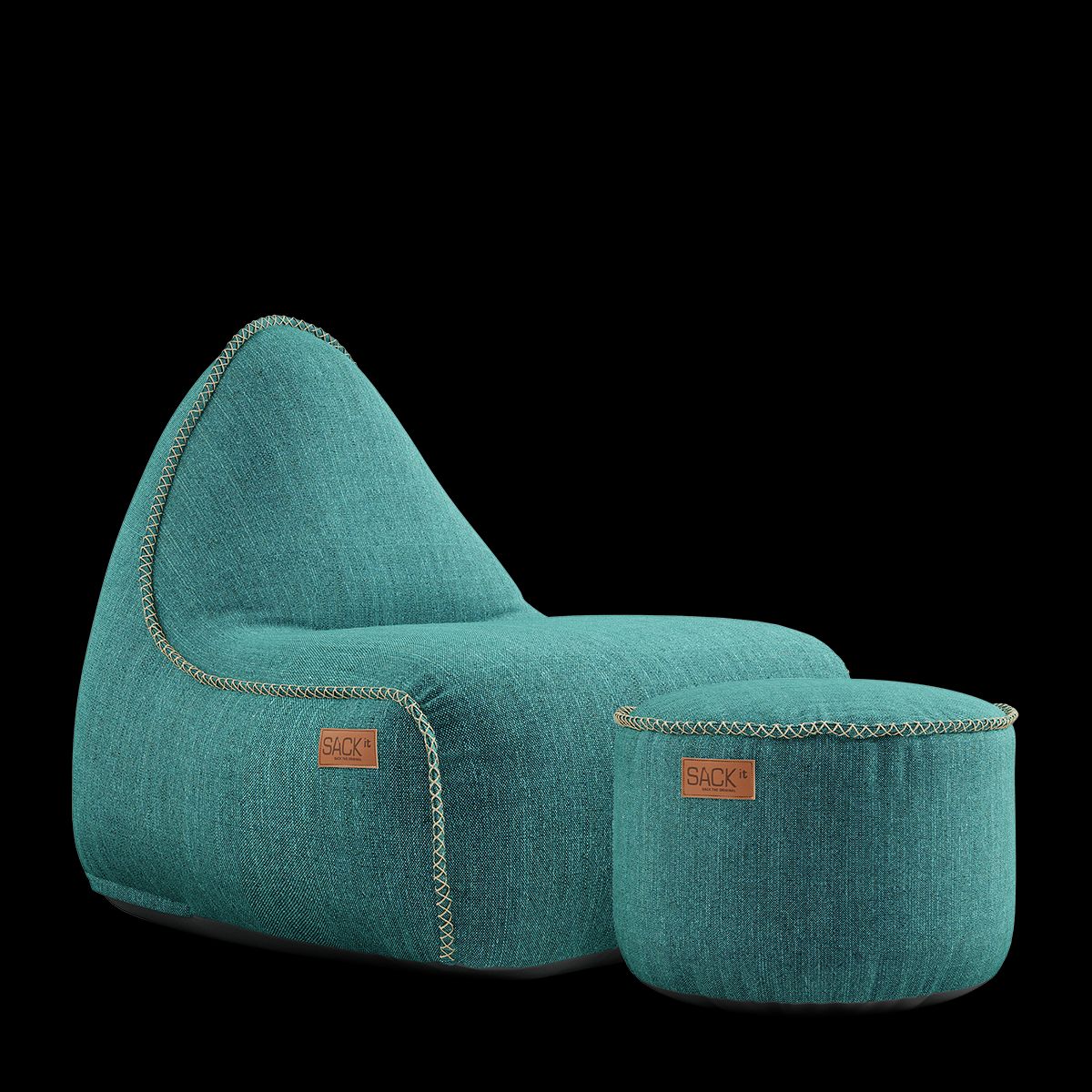 Cobana Lounge Chair & Pouf