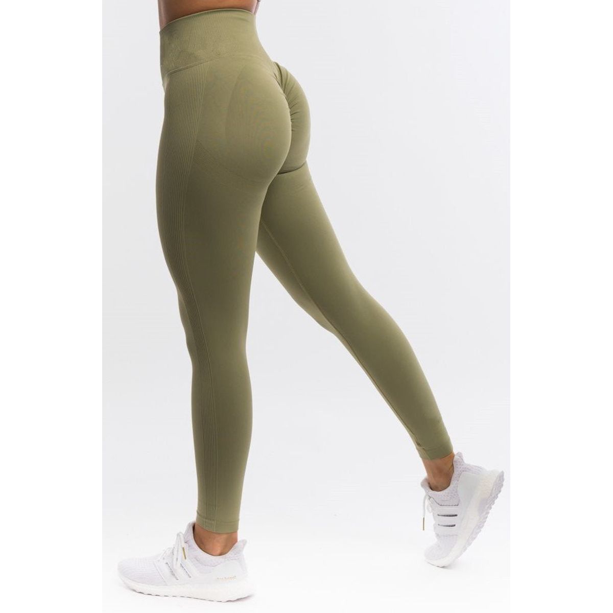 CONTOUR Scrunch leggings Khakigreen - Small / Khakigreen