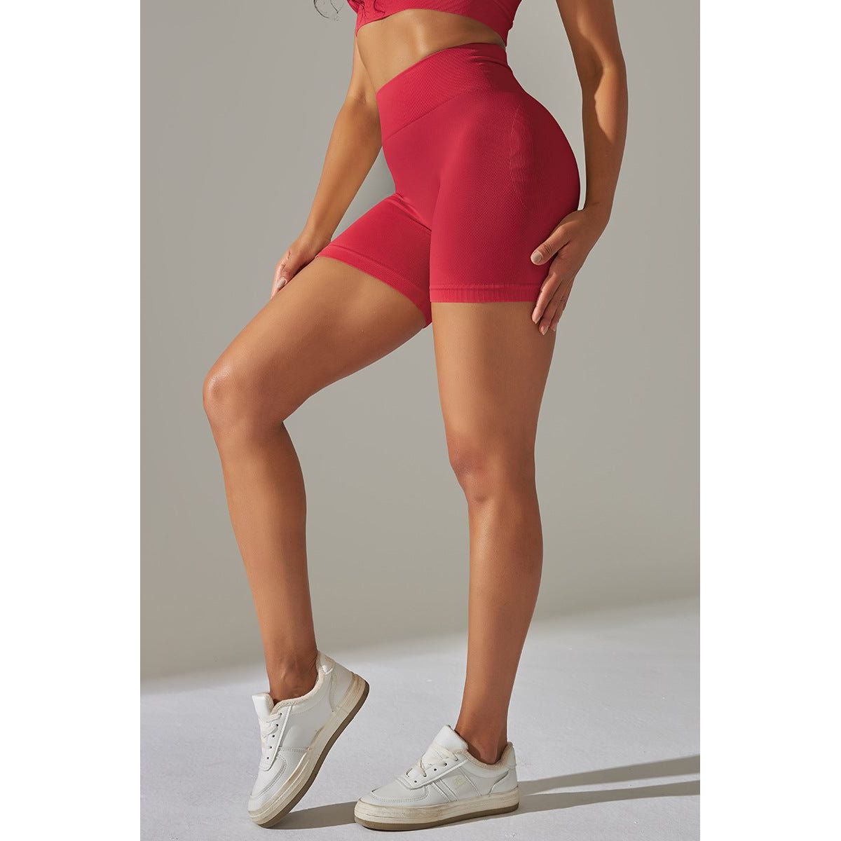 UltraFit scrunch Shorts Red - Medium (M) / Red