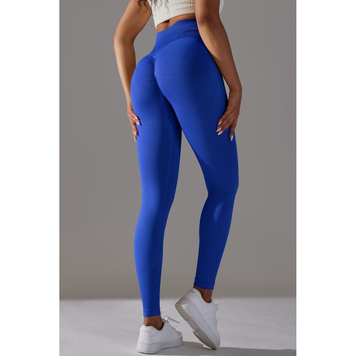 PERFORMANCEPRO scrunch leggings KleinBlue - Medium / KleinBlue