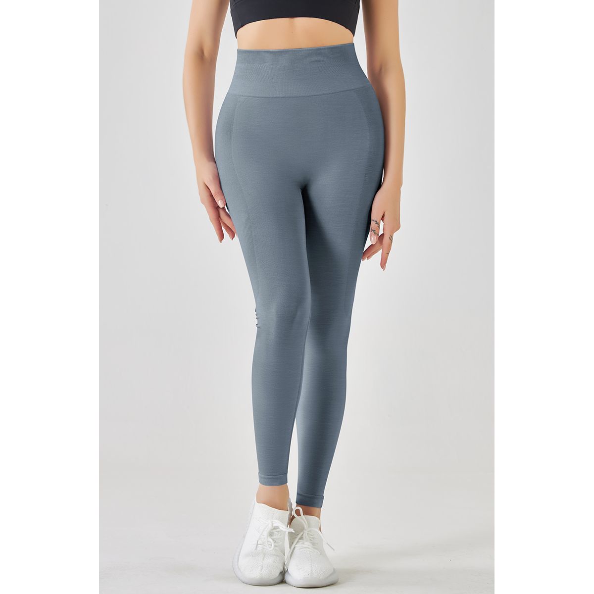 SHAPESHIFT scrunch leggings DarkGrey - Small / DarkGrey