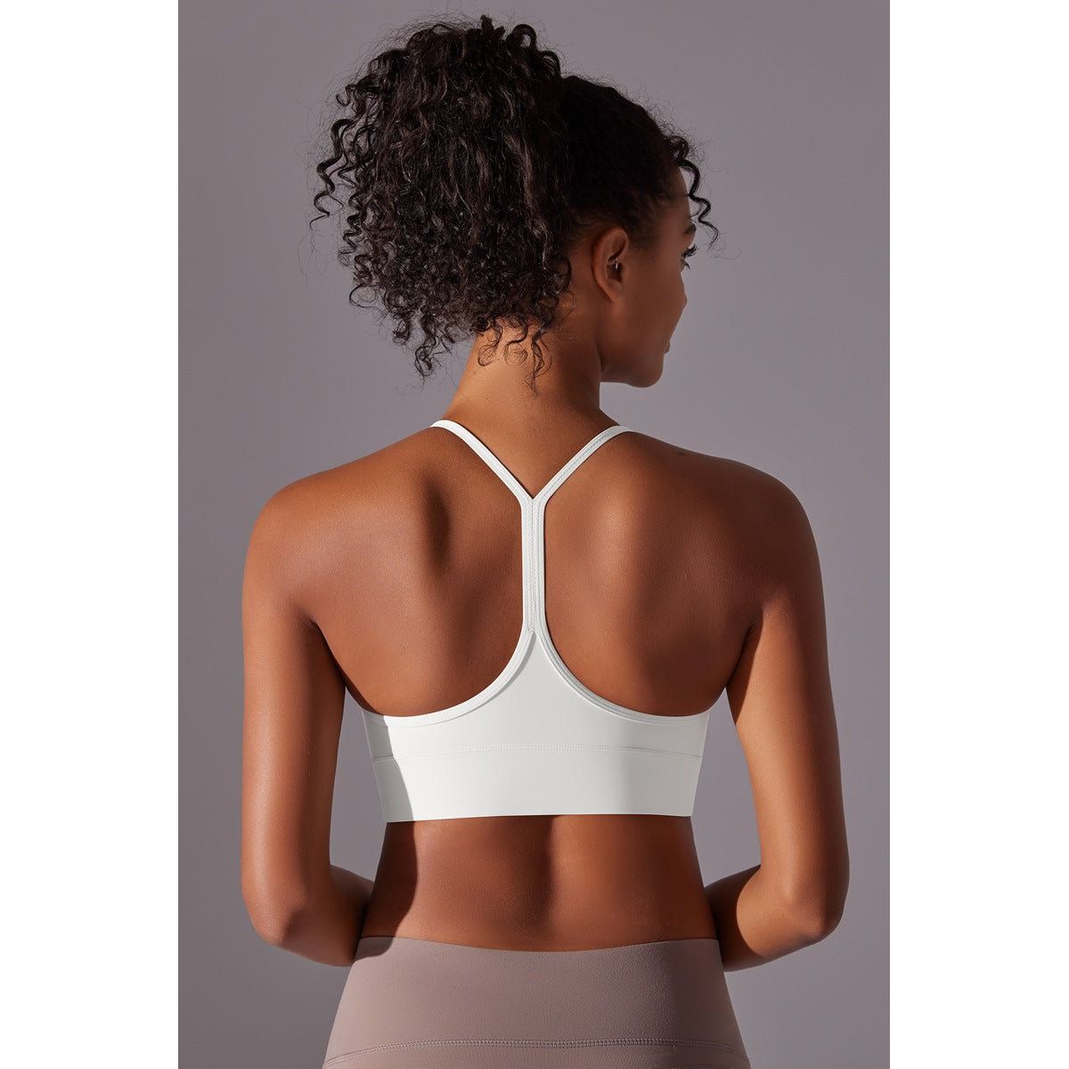 PureFlex Strappy Sports bh White - Medium / White