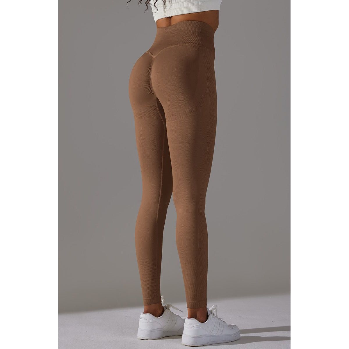 PERFORMANCEPRO scrunch leggings Chocolate - X-large / Chocolate