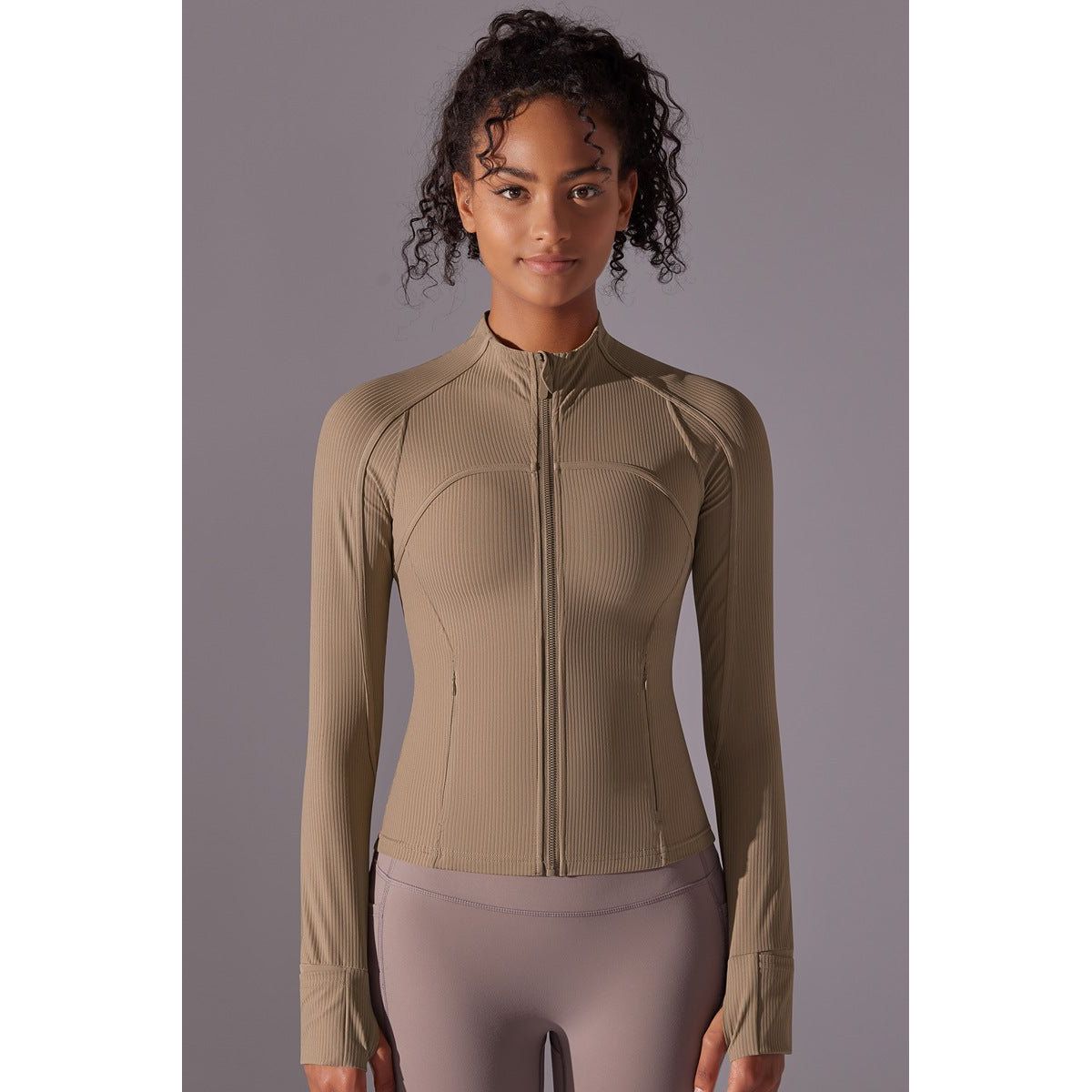 FlexiZip Compression Jacket Cocoa - Small (S) / Cocoa