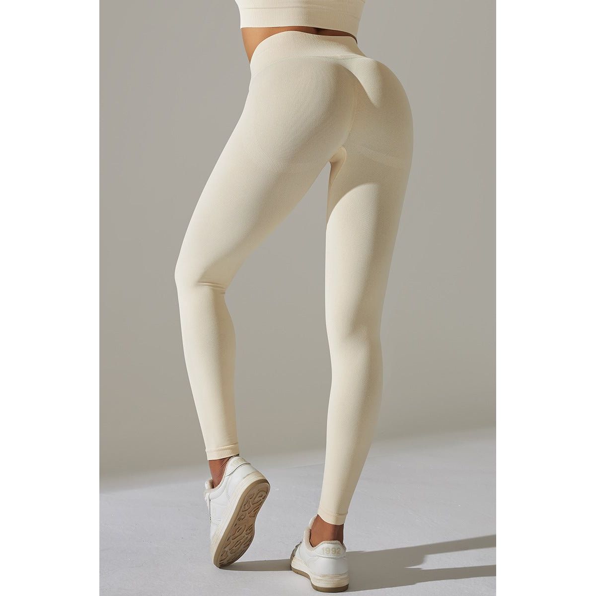 UltraFit scrunch leggings Beige - Small (S) / Beige