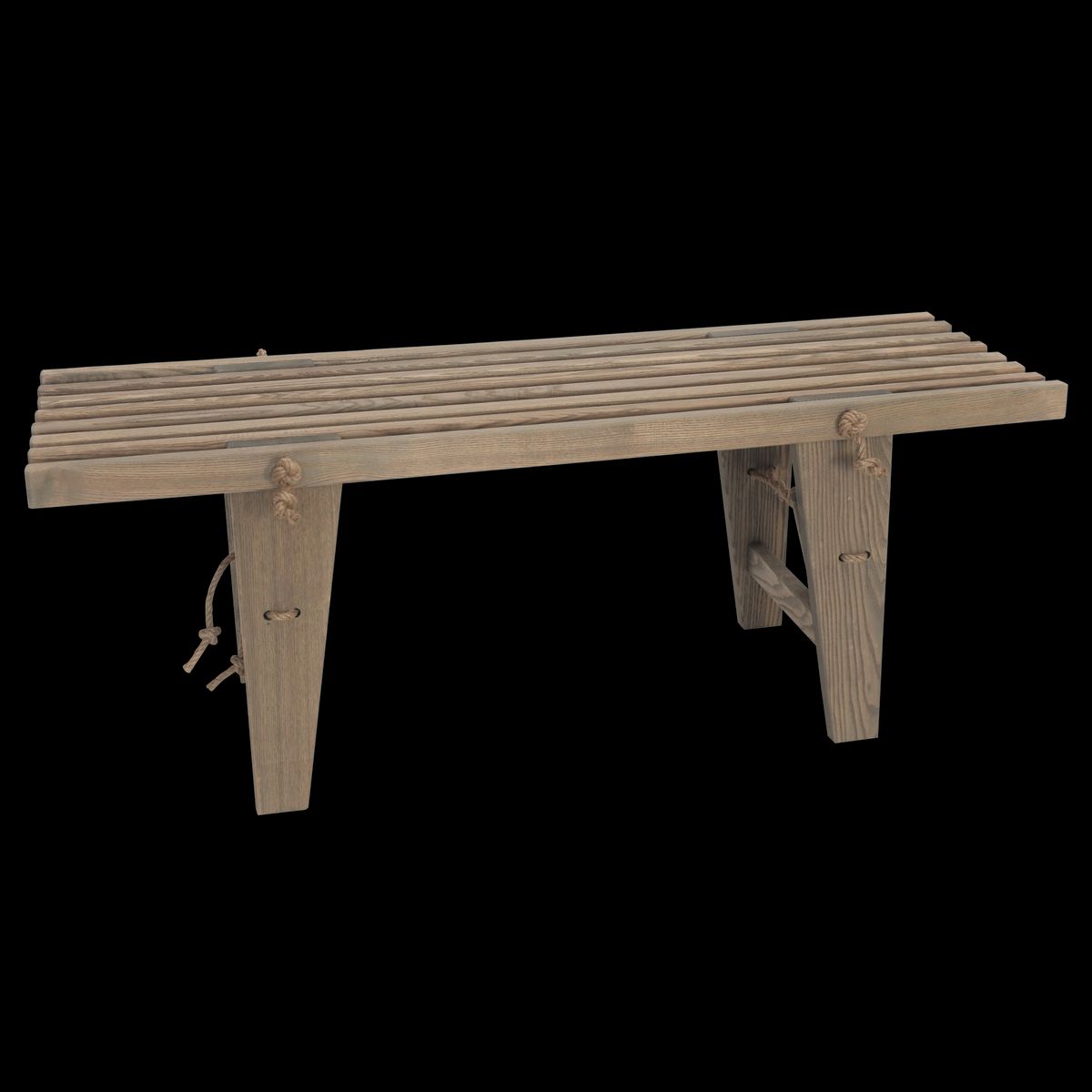 Ecofurn - Ecobench - 120 Ash Grey Oiled