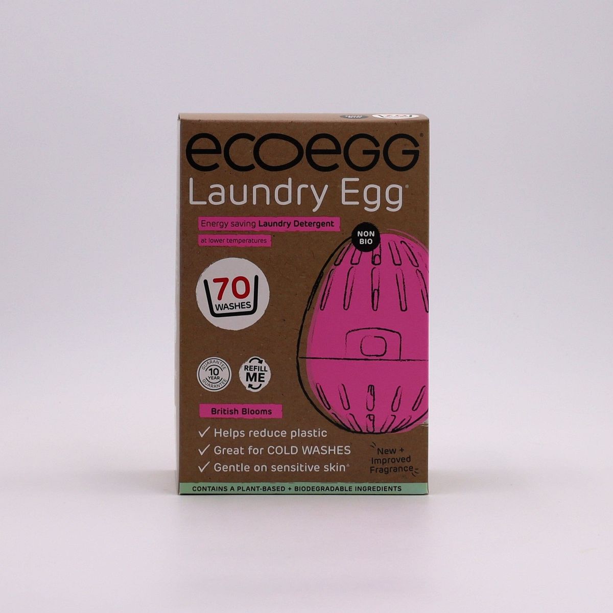 Ecoegg-2nd Gen Vaskeæg 70 Vaske