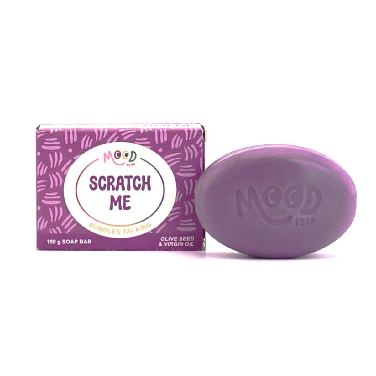 MoodSoap - Sæbe - Scratch Me - Olive Seed & Virgin Olie, 150g