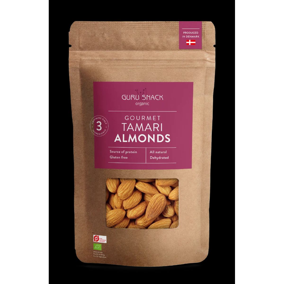 Guru Snack - Gourmet Tamari Almonds - 100 Gram