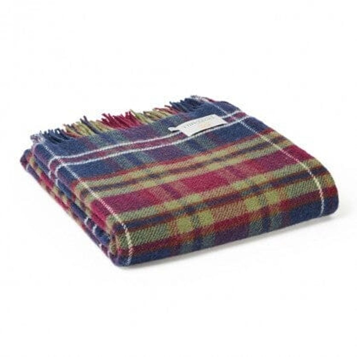 Tweedmill - Uldplaid Ternet - Morello Check - 150 X 183cm