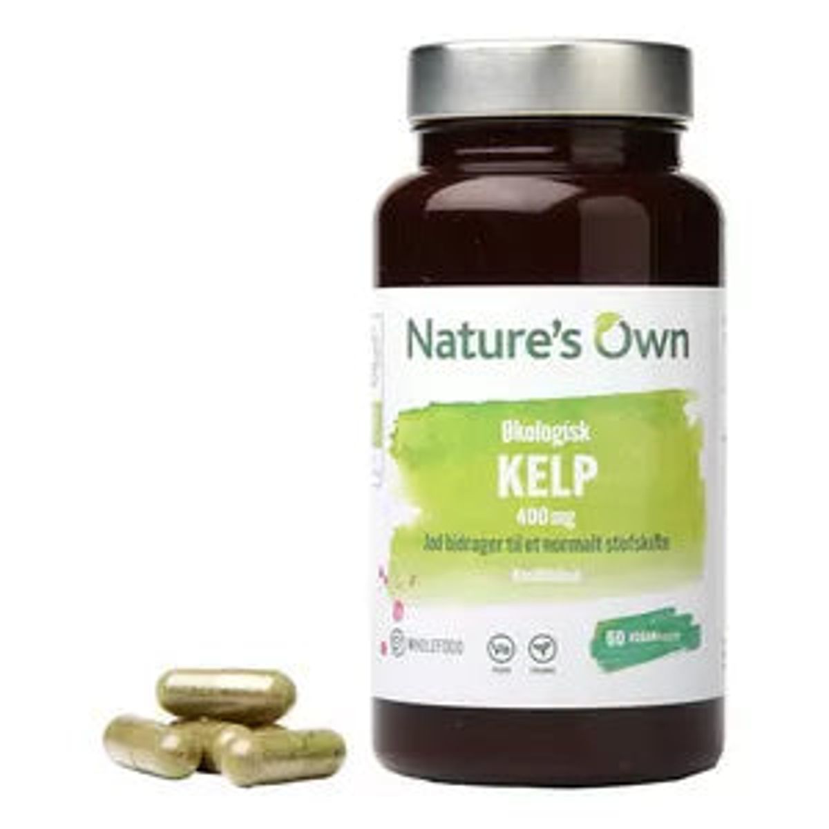 Natures Own - Nature's Own Økologisk Kelp - 60 Kapsler