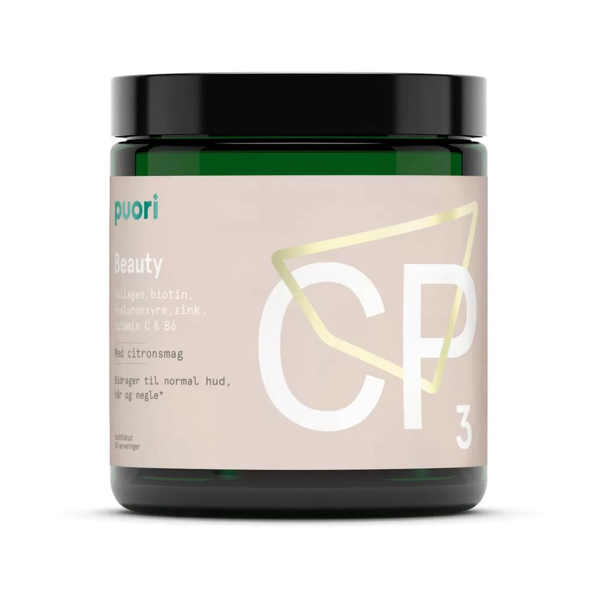 Puori - CP3 Beauty Kollagen - Med Citron 30 Port. - 185 G