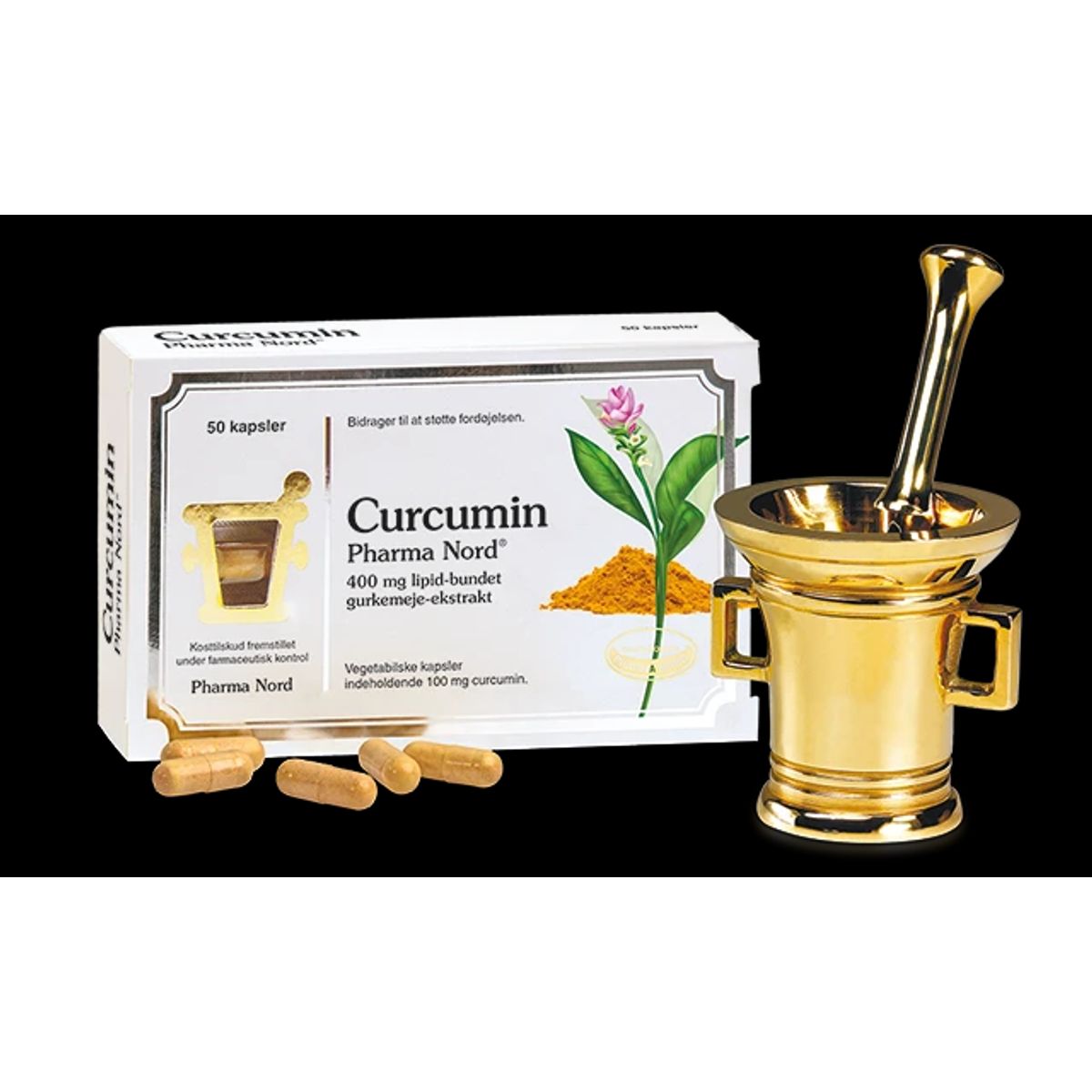 Pharma Nord - Curcumin 400mg 50 Kapsler