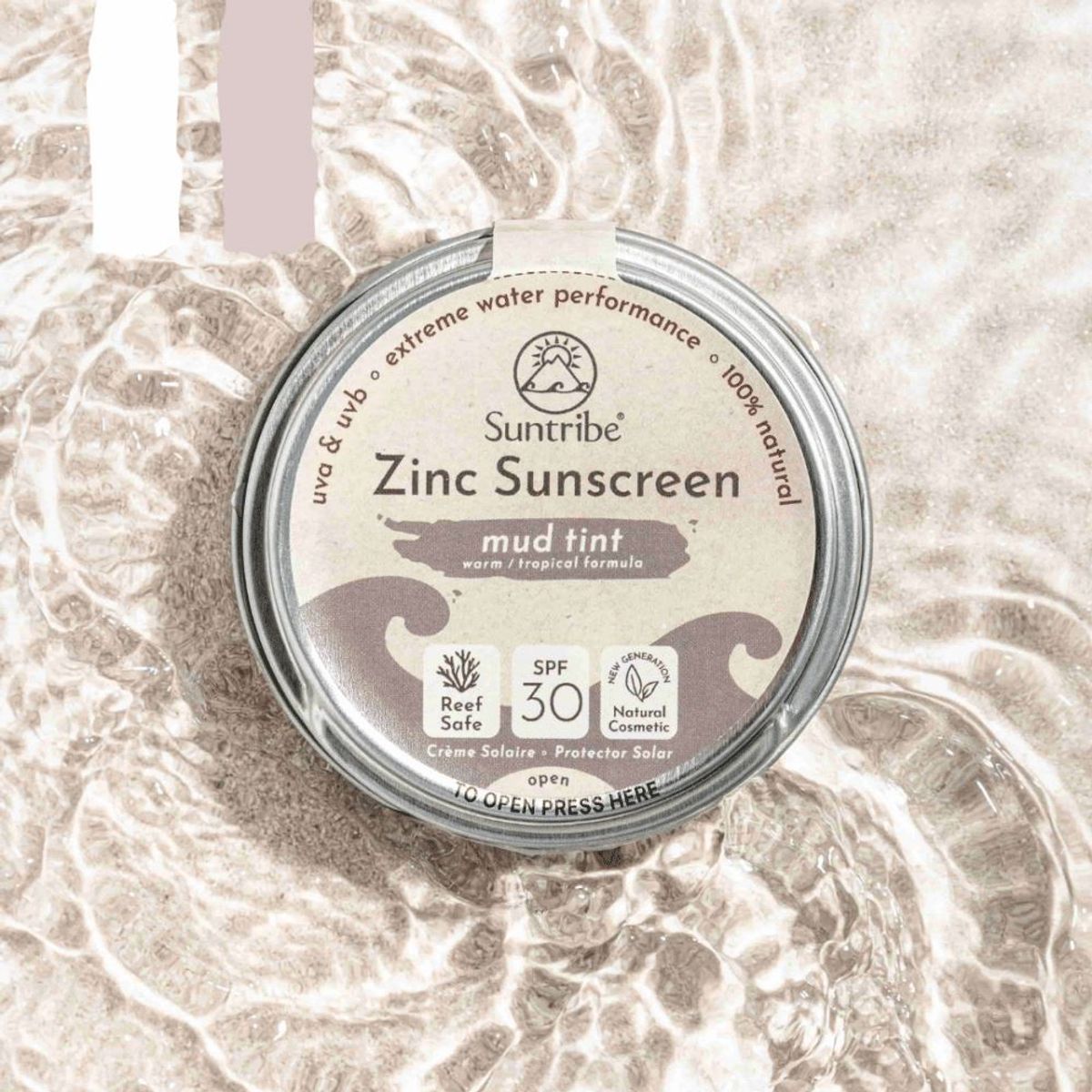 Suntribe - Zinc Sunscreen - Mud Tint