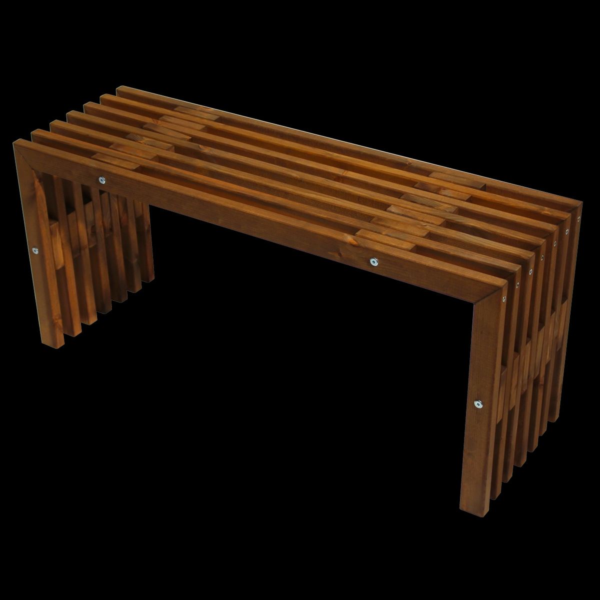 Ecofurn - D-Bench - 100 Pine Brown Oiled