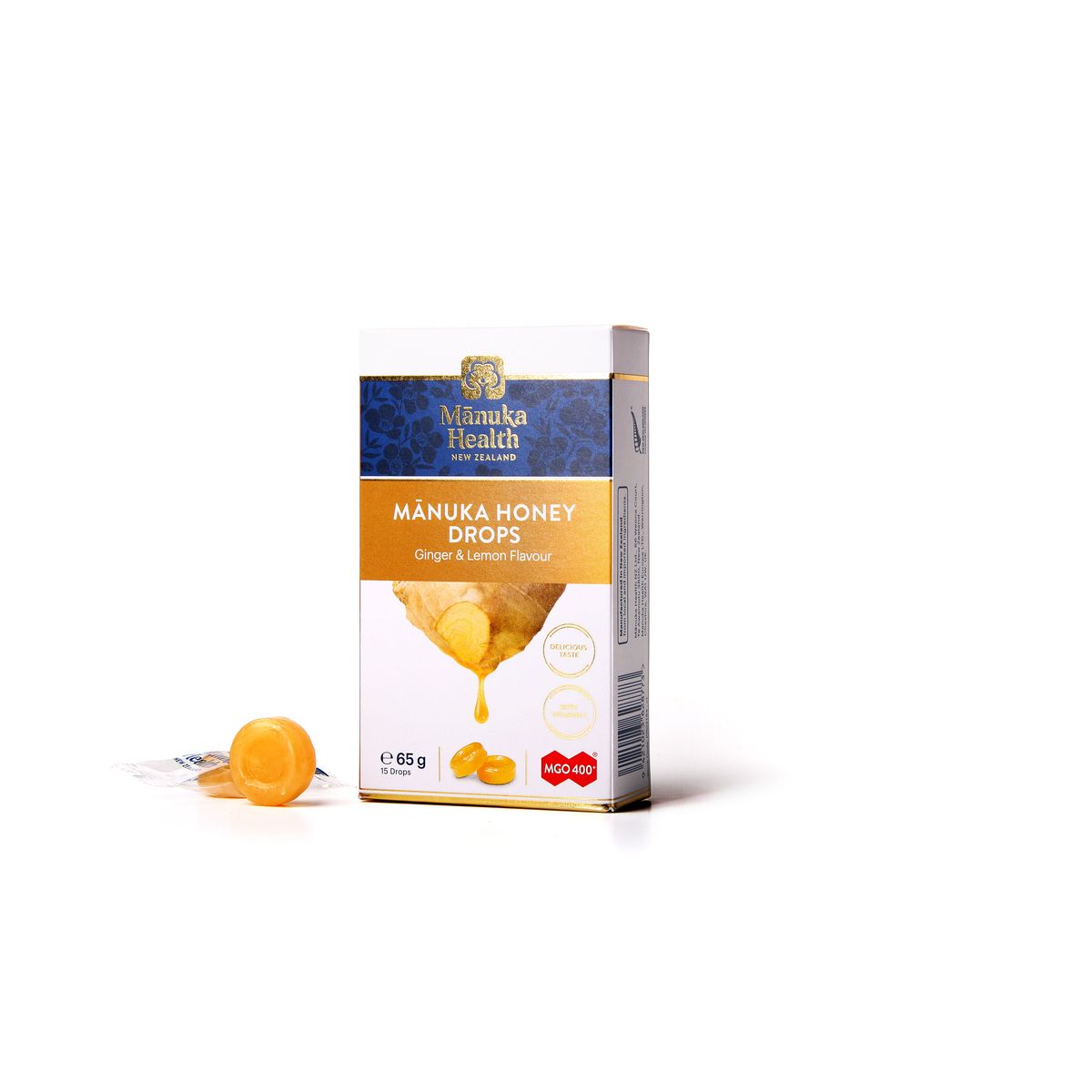 Manuka Health - Sugetablet - Citron & Ingefær 15 Stk