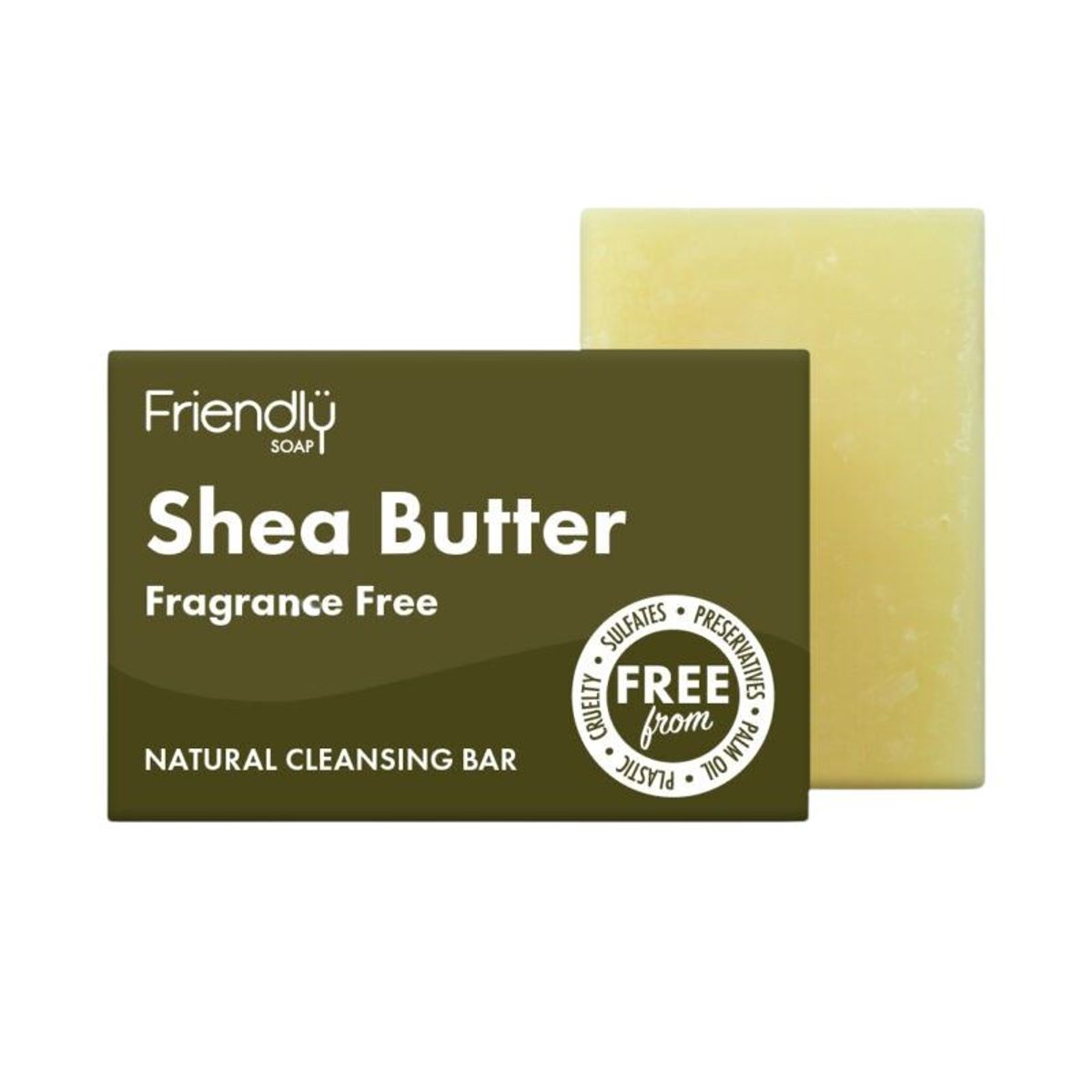 Friendly Soap - Friendly Ansigtssæbe - Sheasmør - 95 Gram