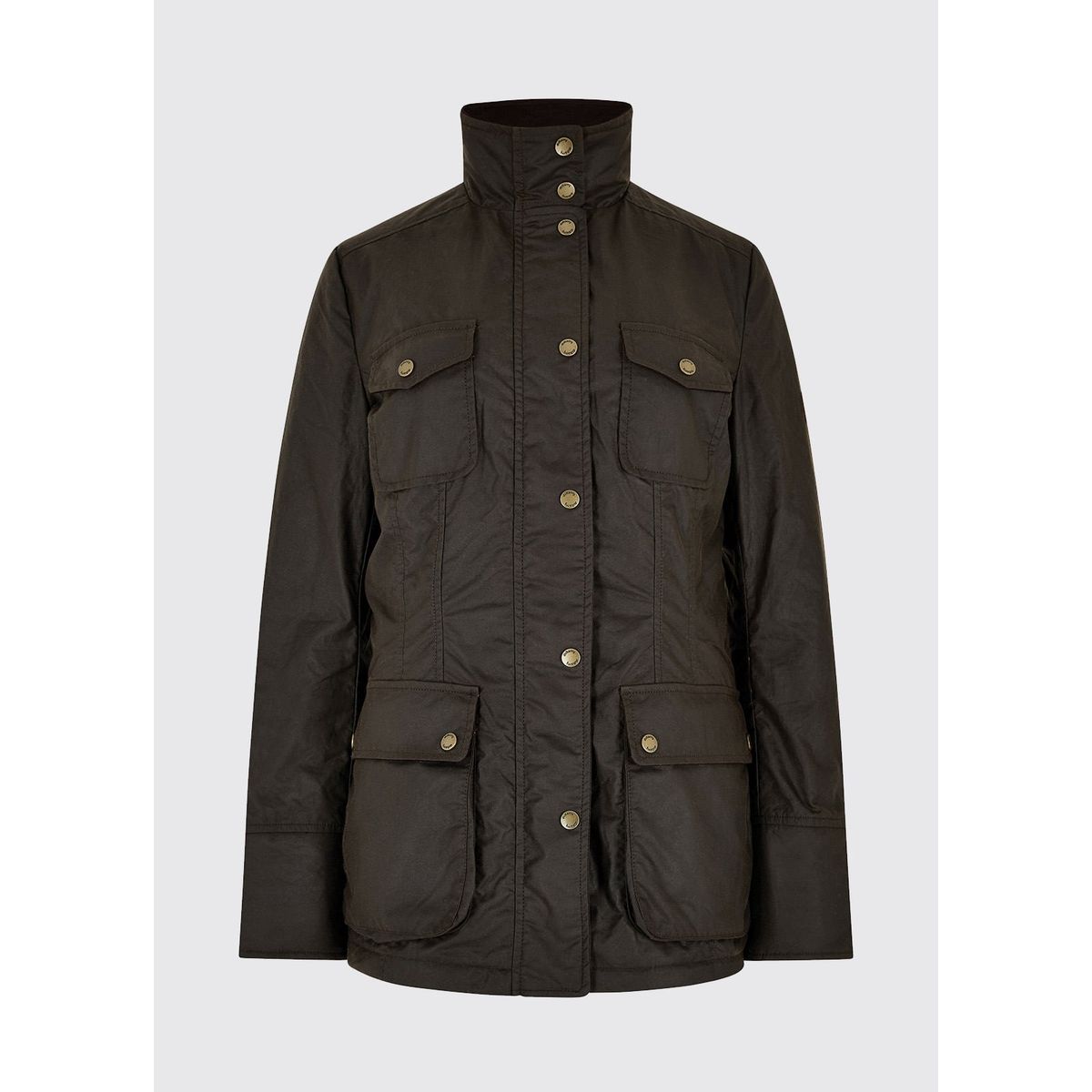 Munsboro Ladies Waxed Jacket PRIMALOFT, verdigris grøn - 40 (UK14)