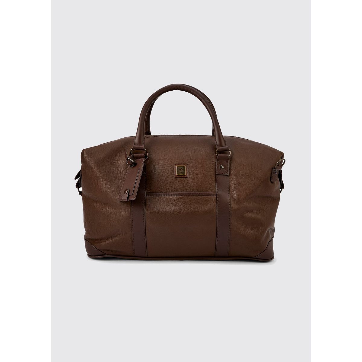 Tollymore Leather Duffle Holdall, læder, walnut