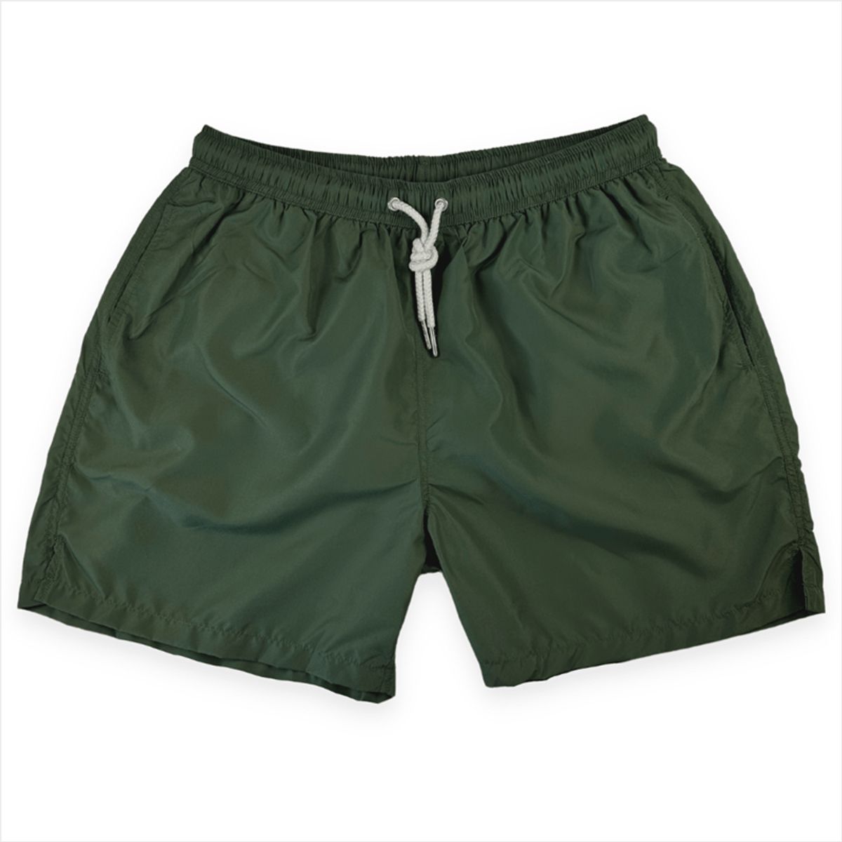 Badeshorts Italian Seventies, mørk grøn - XXL