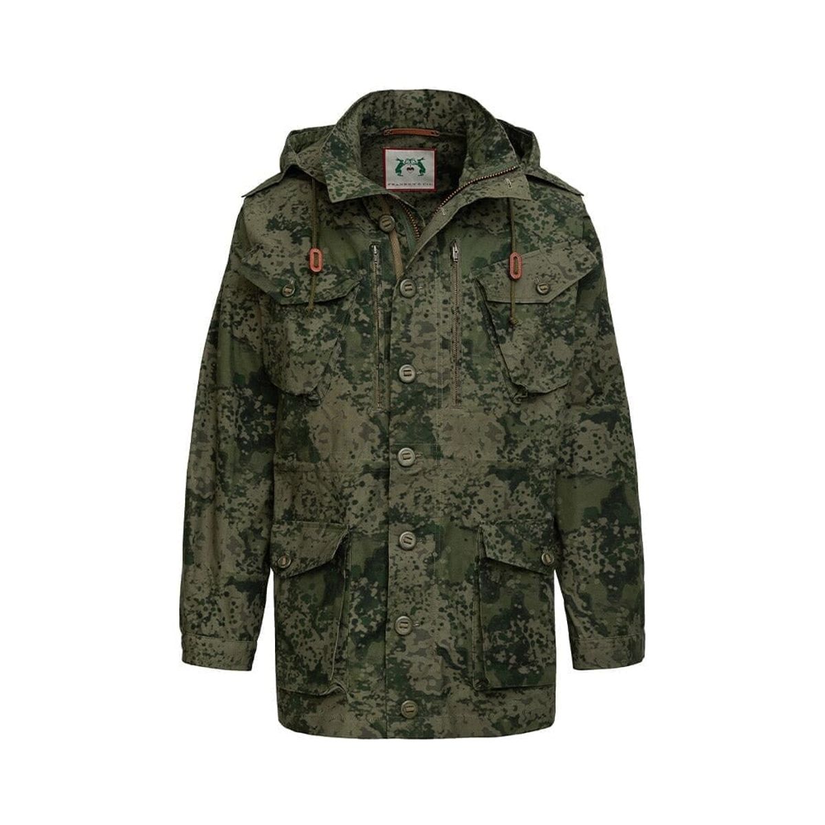 Franken & Cie Camouflage Jacket, Halley Stevenson bomuld - S (48)