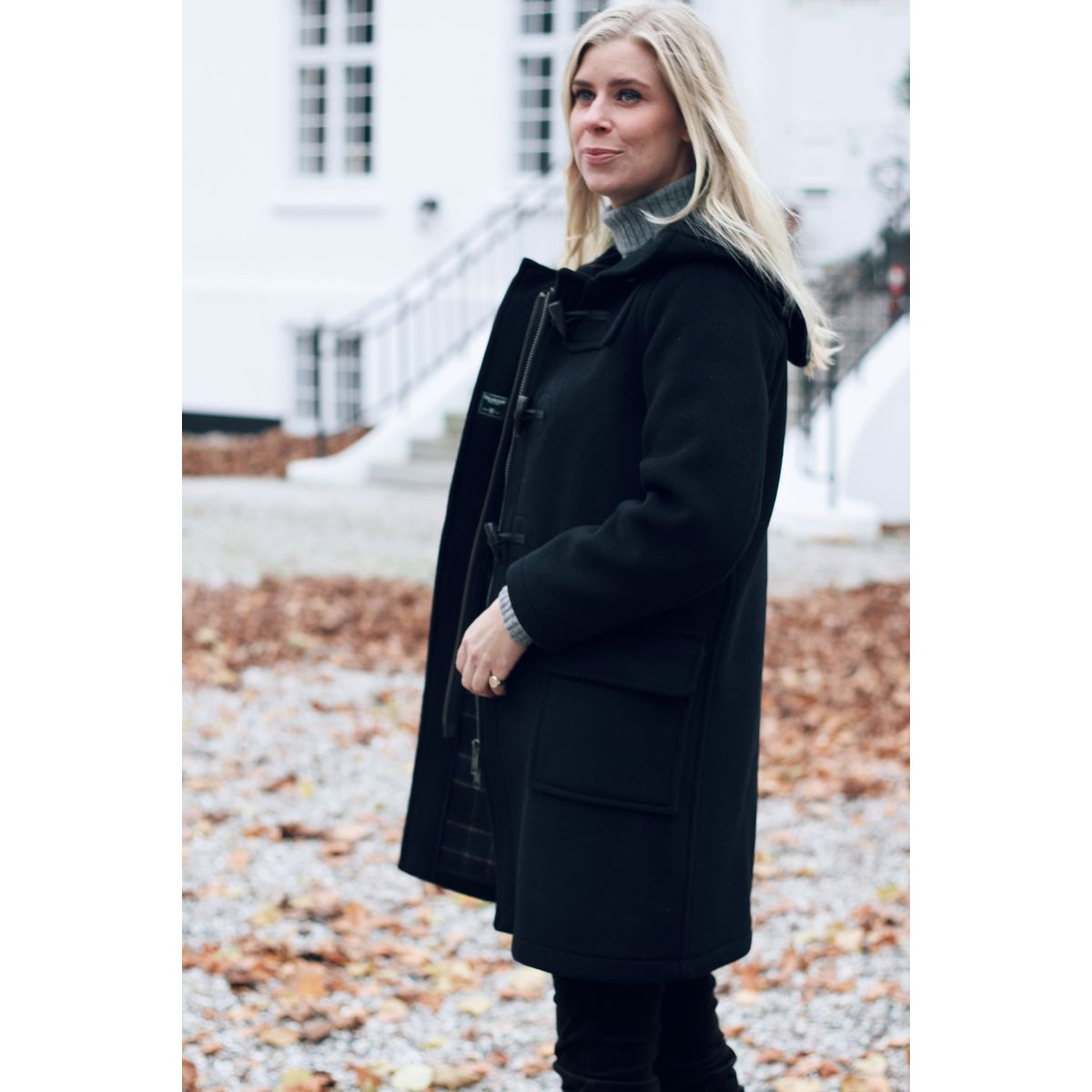 Duffle coat "Ladies's Duffle", marineblå - 44