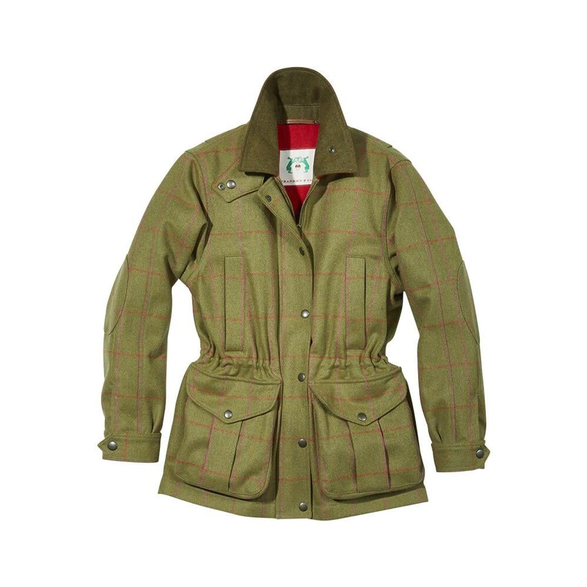 Franken & Cie Ladies Fieldsports jakke, Lovat tweed, window pane tern - 42 (EU) X-large