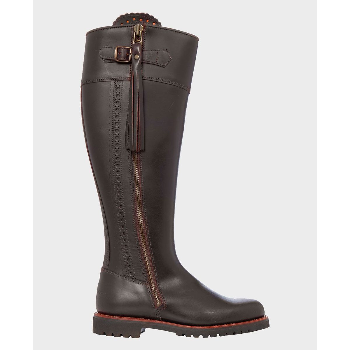 Spanish Boots støvle wider fit, brun læder - 41