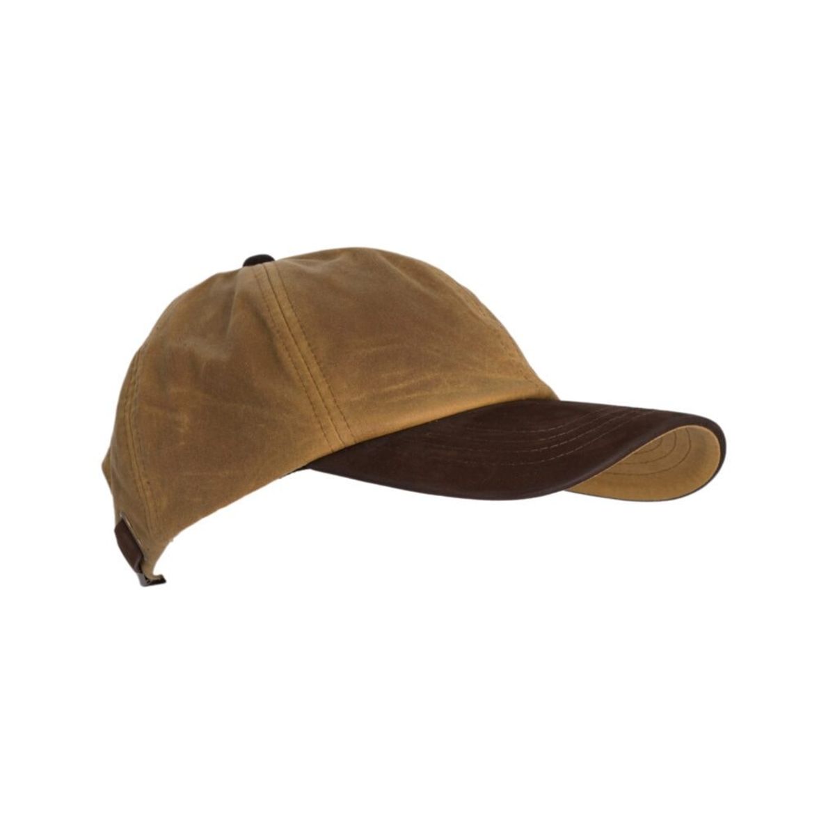 Stallington oilskin baseball cap, beige