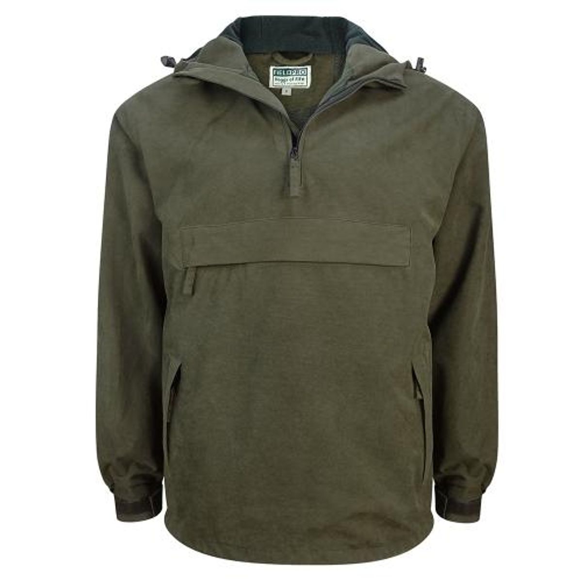 Struther Smock anorak, mørk grøn - XXL